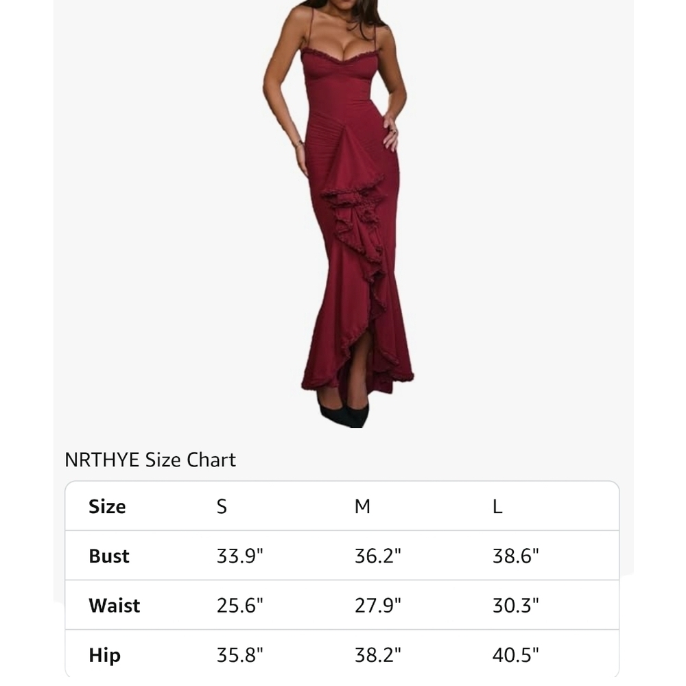 NRTHYE - Small Elegant Maxi Dress Mesh Ruched Sleeveless Backless - Picture 4 of 9